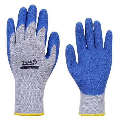 LUVA GRIP BANHO LATEX AZUL CA 50746 DESEMPENHO 2142B TAM G